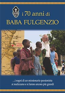 La copertina del libro scritto da Anima Universale per Padre Fulgenzio Cortesi
