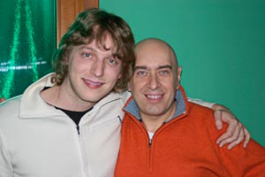 Swami Roberto con Phil Mer