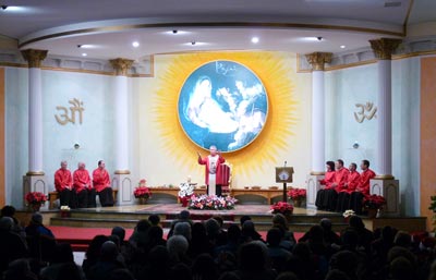La veglia del S.Natale a Poggiana di Riese Pio X
