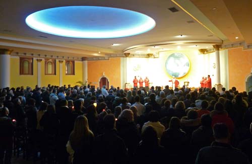 La Veglia del S. Natale a Poggiana di Riese Pio X