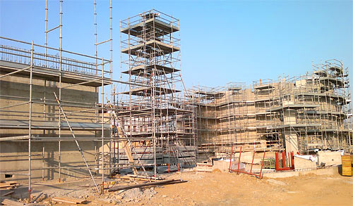 Tempio di Anima Universale in costruzione