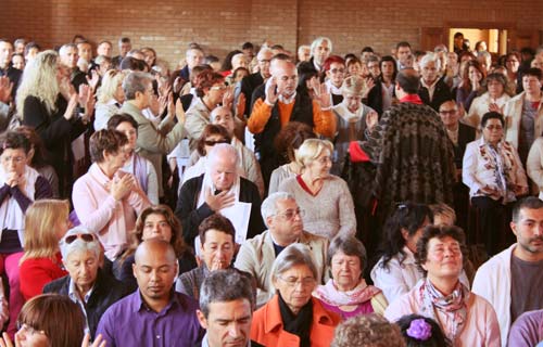 Celebrazione di Pasqua con i monaci Ramia