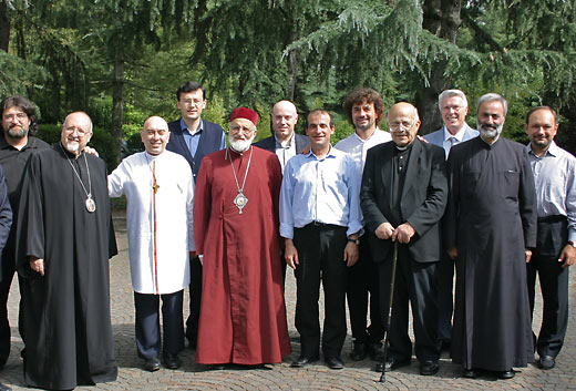 S.B. Gregorios III Laham visita Anima Universale