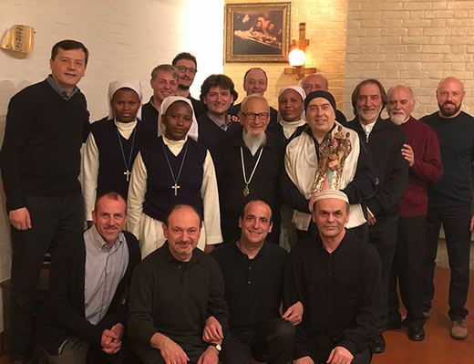 Padre Fulgenzio con Anima Universale
