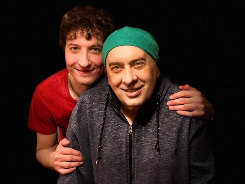Swami Roberto con ramia Davide