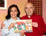 Patrizia Mirigliani con Roberto Casarin